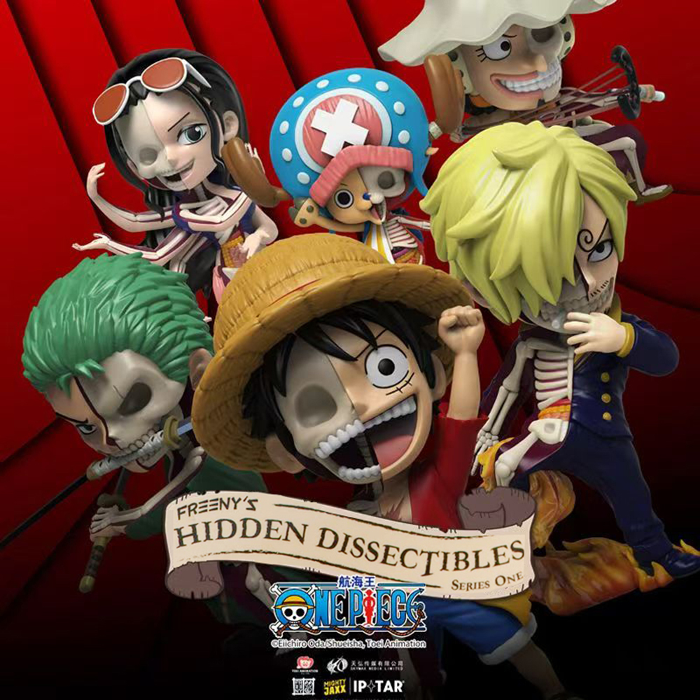 One Piece Figuren Serie One Half Skeleton Figur Blind Box Anime Mini Figuren Robin Lysop One Piece Figur Blind Box Anime Spielzeug