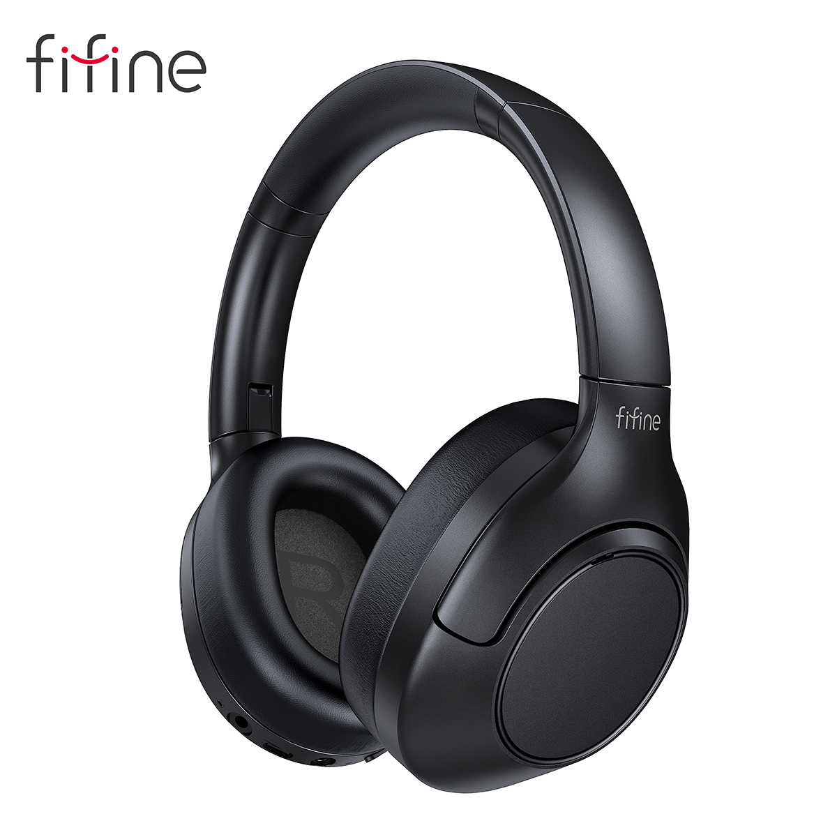 Casque sans fil Bluetooth FIFINE, écouteurs antibruit avec mode transparence, basses profondes, appels clairs, autonomie de 80 heures -X3