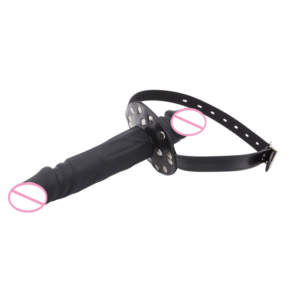 Plug de pénis à double extrémité, gode, bouche ouverte, bâillon fétiche, bondage BDSM, morsure, jouets sexuels pour adultes, produits pour femmes, hommes, couples, sexy