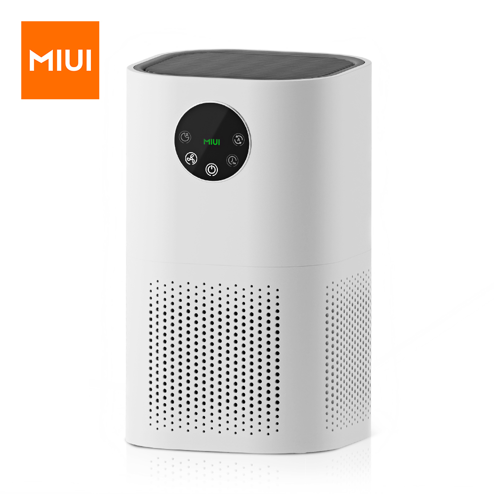 Очиститель воздуха MIUI для домашней аллергии, домашних животных, волосы в спальне, H13, настоящий HEPA-фильтр, 25 дБ, система фильтрации, очиститель, устранители запахов