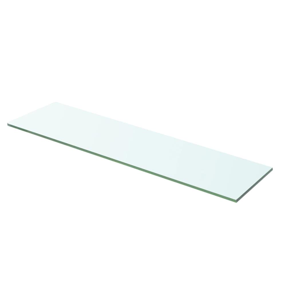 Étagère en verre Transparent 60x12cm, présentoir de rangement mural moderne adapté à la maison, au bureau, salle de bains, organisateur de cuisine