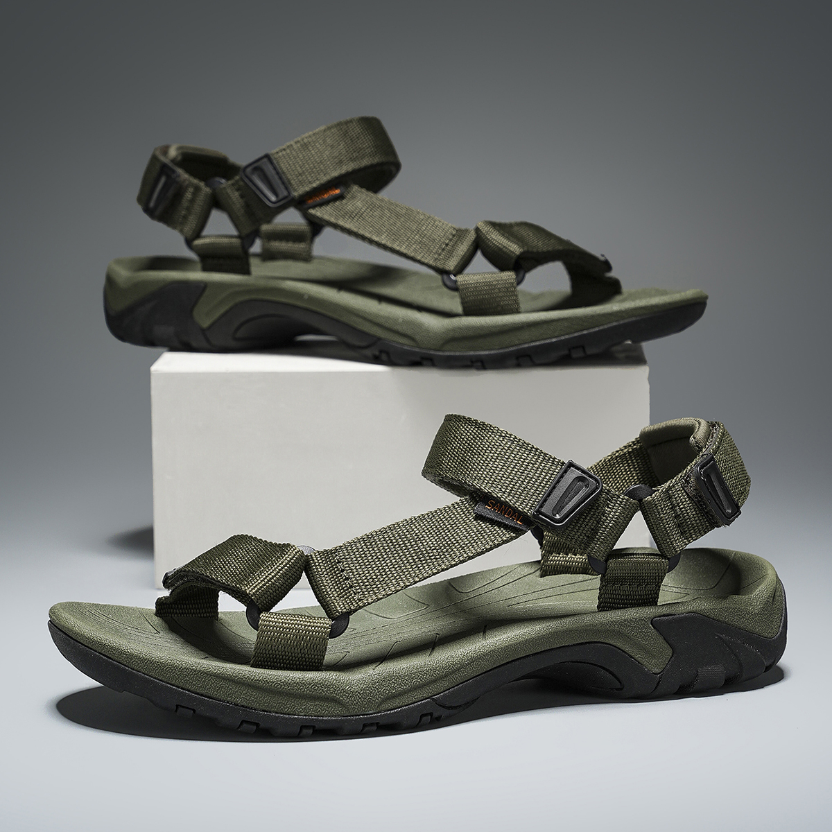 Heren Casual Sportsandalen Buitensandalen Comfortabele Antislip Strand- & Trekkingsandalen Plus Size Verstelbaar