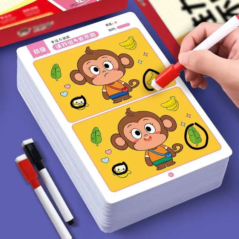 Un juego educativo de búsqueda de fallos: papel de limpieza reutilizable para entrenamiento de concienciación y atención
