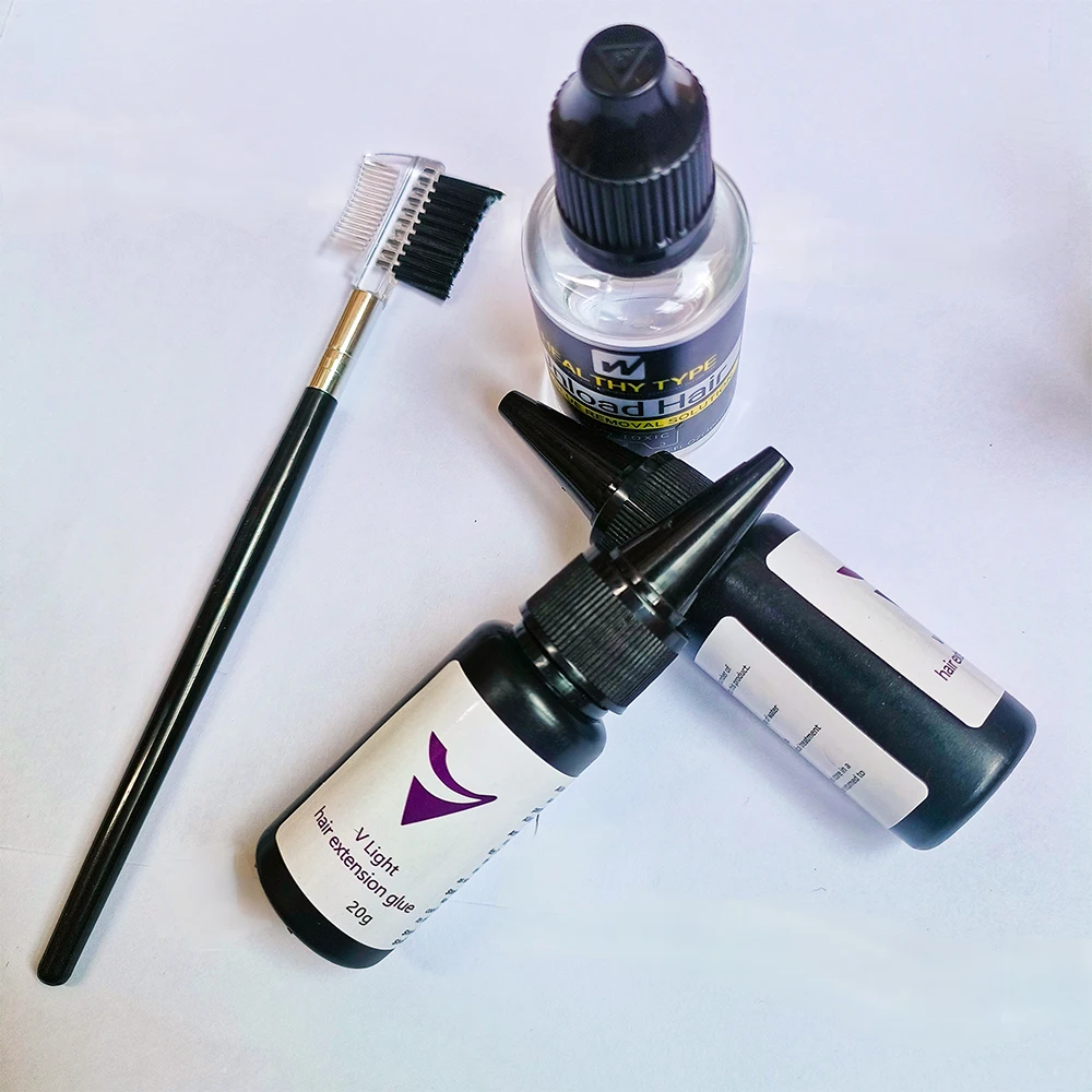 ชุดต่อผม V-Light เทคโนโลยีวิกผมแท้ ติดตั้งง่าย รวดเร็ว แน่นหนา ไร้รอยต่อ พร้อมอุปกรณ์ต่อผม