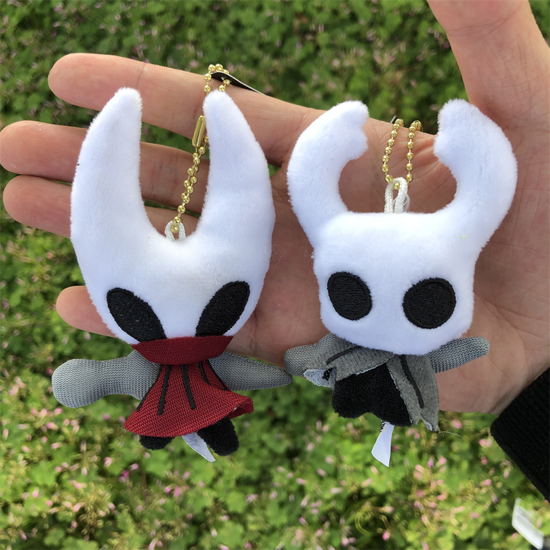 เกม Hollow Knight Plush พวงกุญแจ Cosplay อะนิเมะอุปกรณ์เสริม Key Chain จี้การ์ตูน Badge