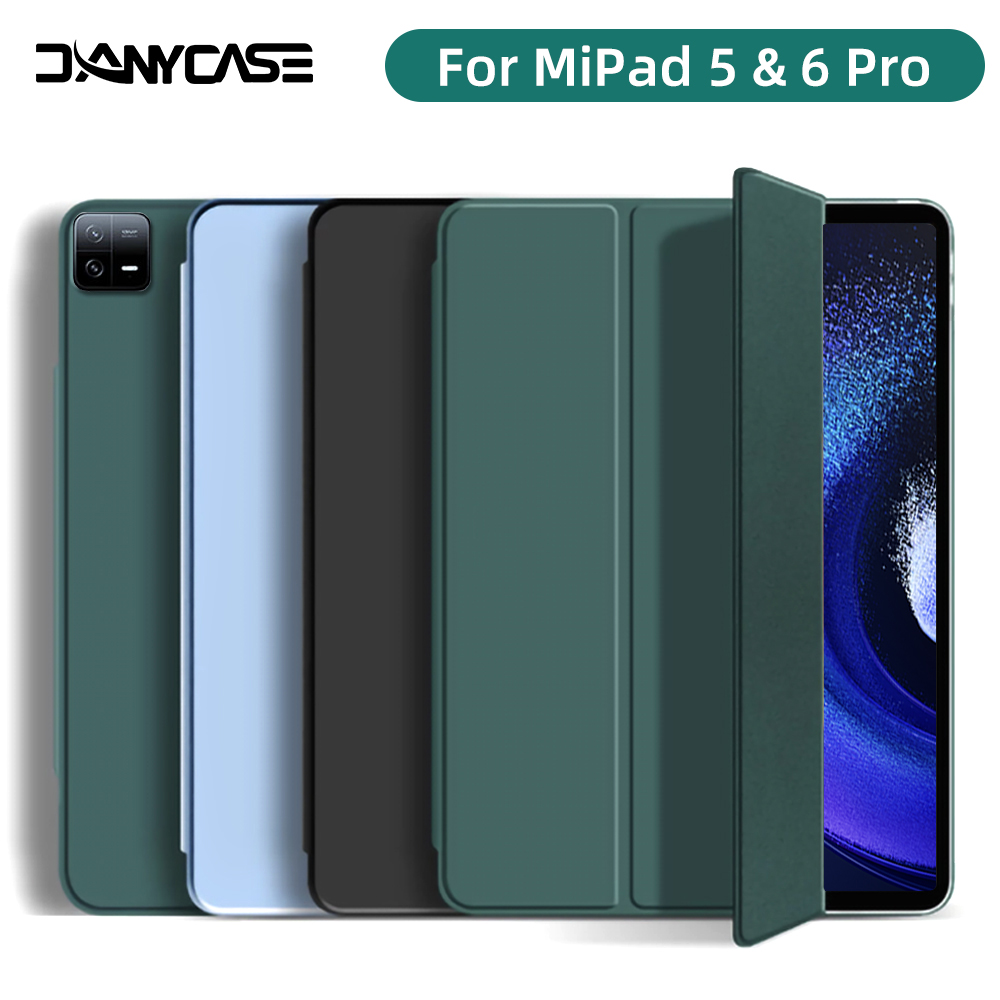 Funda para tableta mi Pad 5/6, soporte de carga magnética, despertador automático para MiPad 6/5 Pro, Funda para Xiaomi, accesorios para tableta