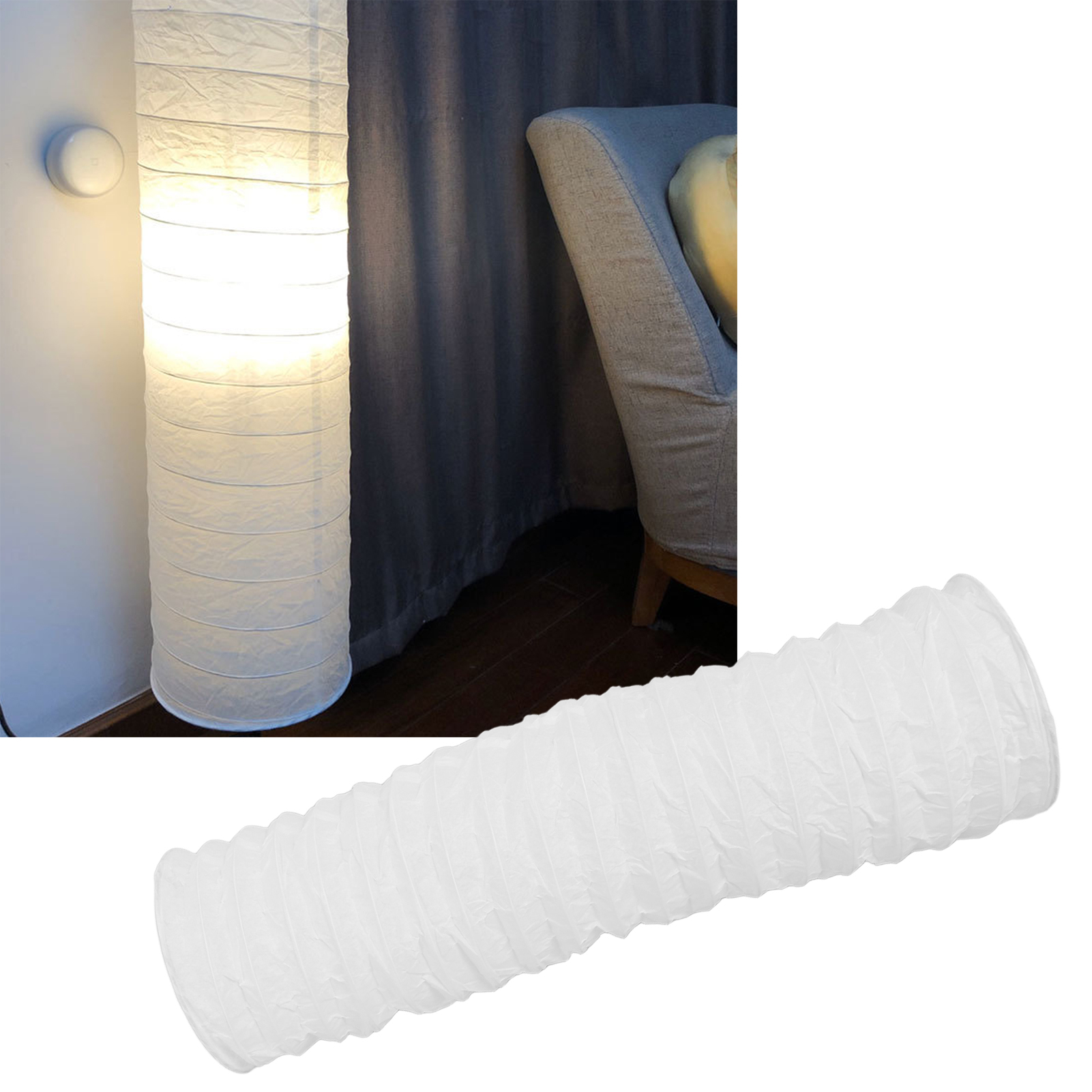 Reispapier Stehlampen schirm 94cm 37 Zoll Reispapier Lampen schutz abdeckung für Wohnzimmer Schlafzimmer Reispapier Lampen schutz abdeckung