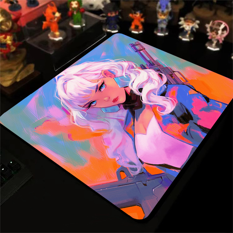 Alas Mouse keseimbangan Gamer, 45x40CM e-sport Gaming Mousepad Premium alas Mouse Game profesional tepi mengunci bantalan Keyboard