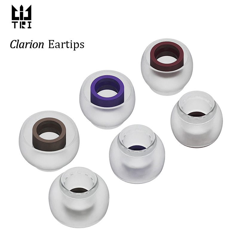 TRI Clarion – embouts d'écouteurs en Silicone, 3 paires, pour taille S/M/L, accessoire d'écouteurs filaires, écouteurs KBEAR HBB KAI I3 Pro IEMS