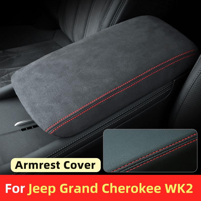 Car Accessories For Jeep Grand Cherokee WK2 2011-2015 2016 2017 2018 2019 2020 2021 Central Control Armrest Box protective Cover