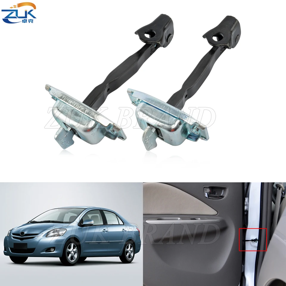 ด้านหน้าด้านหลังซ้ายขวารถประตู Checker ประตู-ตรวจสอบสายบานพับสําหรับ TOYOTA VIOS YARIS ซีดาน NCP92 NCP93 2008-2013