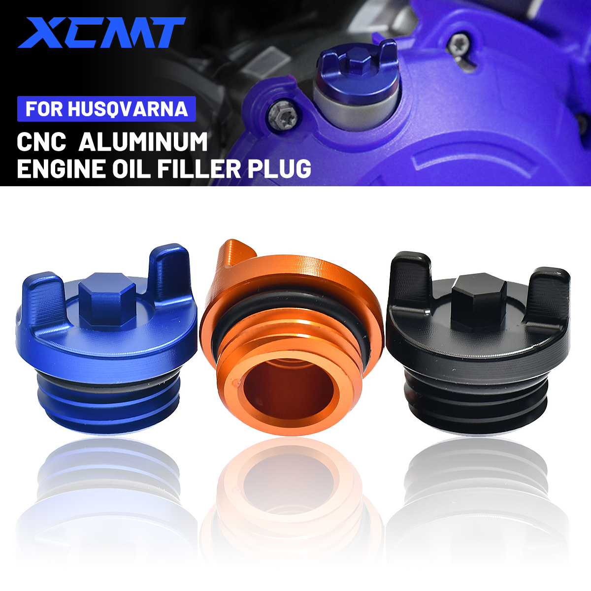 Tampa do plugue de enchimento de óleo do motor de motocross para husqvarna tc te tx fe fc fx fs 125 150 250 300 350 450 501 ktm gasgas 2014-2022