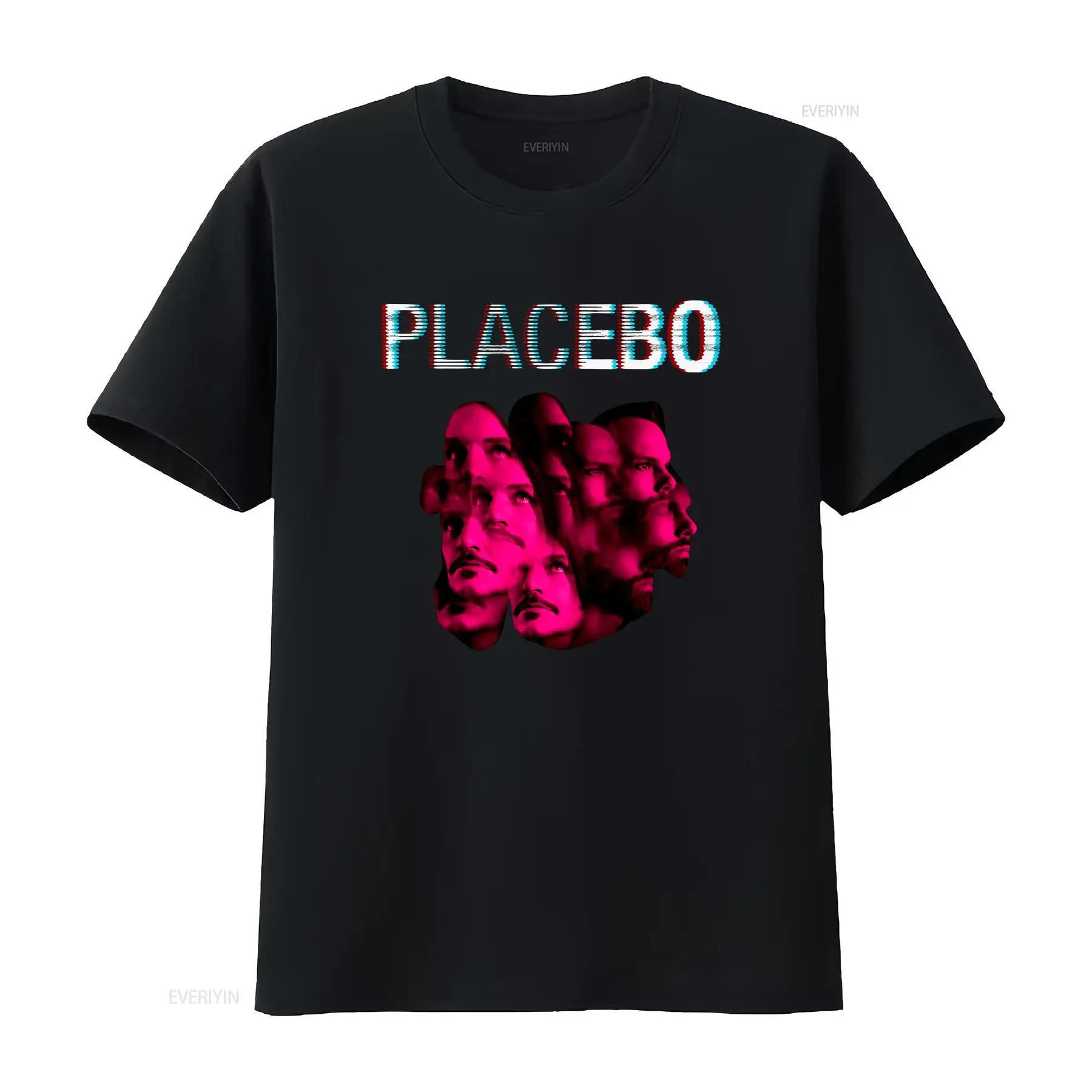 Maglietta Placebo Band 2023 in cotone per taglie S-234XL FR413, maniche lunghe o corte, vintage, effetto lavato, casual, elegante, comoda, con grafica, morbida.