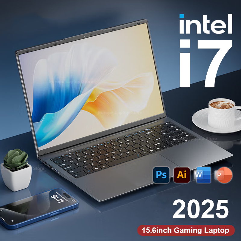 Windows 11 Pro computador portátil, 15.6 ", Intel Core i7, 6500U, 16GB de RAM, 1TB, 2TB SSD, Notebook portátil, PC Gamer, WiFi Gaming Laptops