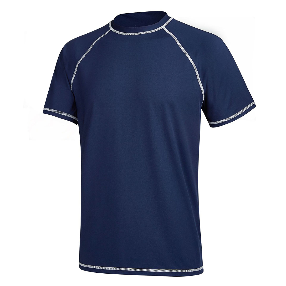 Verão masculino tamanho grande upf 50 + camisetas praia esportes surf camisa de manga curta secagem rápida respirável roupas esportivas ao ar livre natação topo