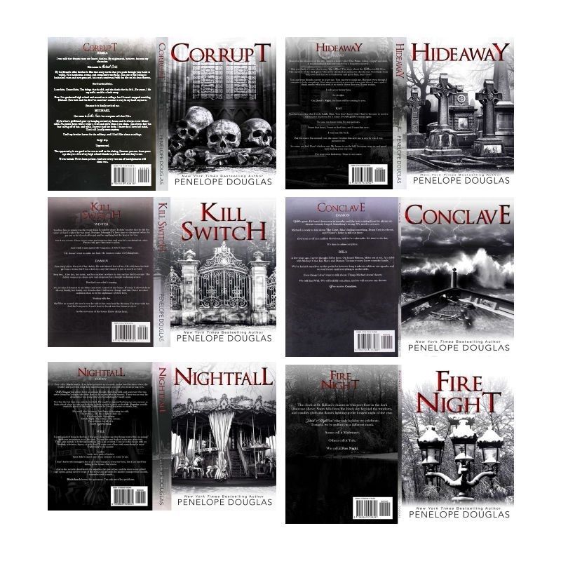 Devil's Night (6 เล่ม/ชุด) หนังสือนิยายสยองขวัญฉบับภาษาอังกฤษ
