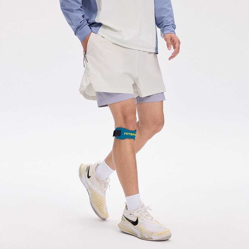 Pantalones cortos deportivos unisex 2 en 1 de secado rápido |   Diseño antideslizante para ciclismo y gimnasio |   Tela liviana transpirable 8 colores