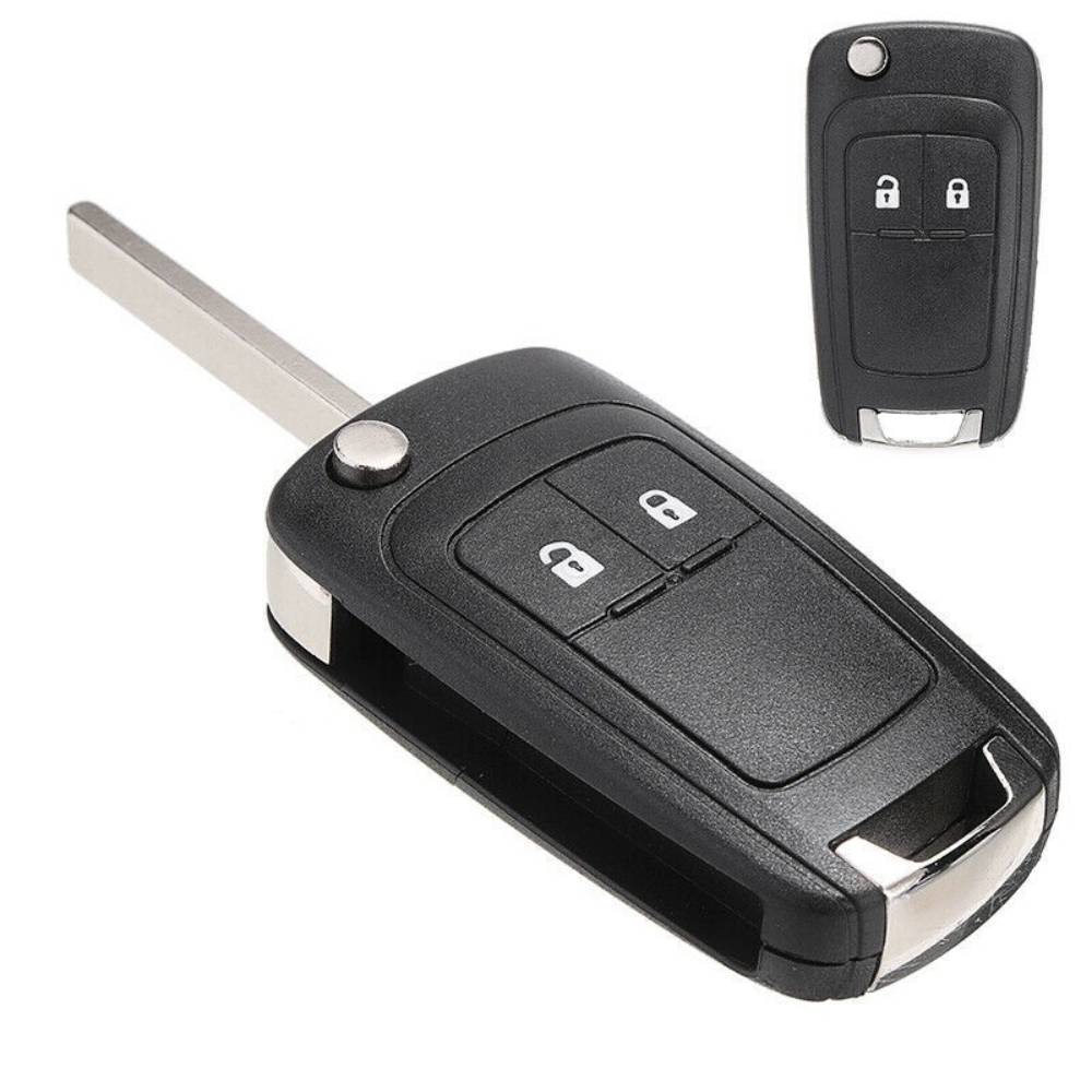 Carcasa de llave de coche para Chevrolet, Cruze 10-13, funda de llave Orlando, 2 botones, reemplazo de llave, funda remota, piezas de accesorios de bloqueo de llave de coche
