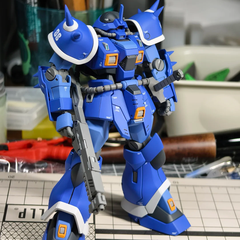 Efreet protótipo hguc 1/144 MS-08TX mech kits de modelo de montagem figuras de ação decoração de mesa quebra-cabeça do menino brinquedo presente colecionável
