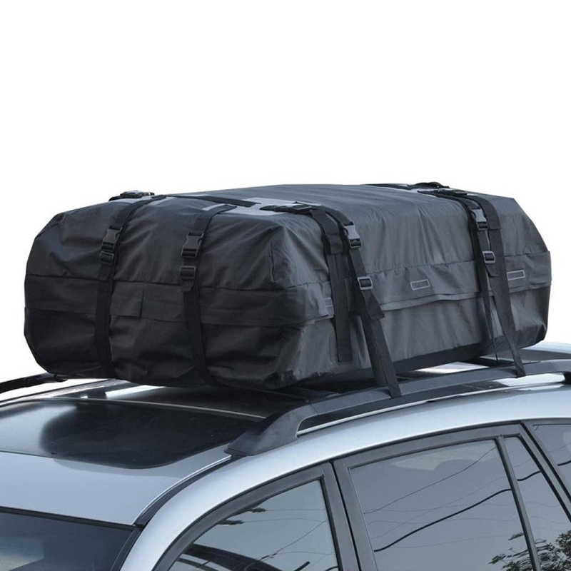 Borsa da carico impermeabile 600D Borsa da carico per tetto auto Borsa da viaggio universale Borsa da cubo per scatola di immagazzinaggio per bagagli da campeggio da viaggio