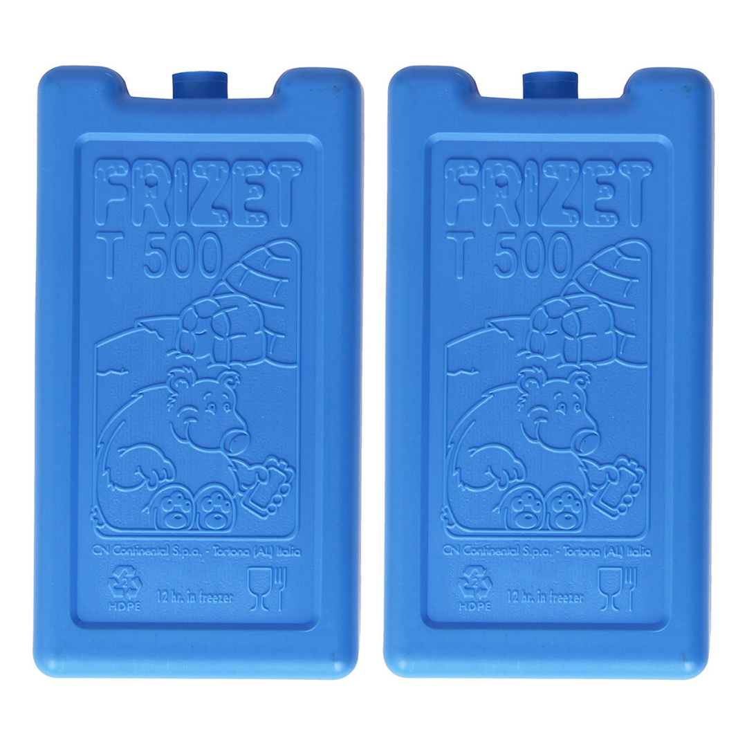 Frizet piring es, pendingin dingin untuk berkemah pantai paket pendingin 2 pil beku biru untuk santai rumah tangga 500 ml 350 ml 200 ml