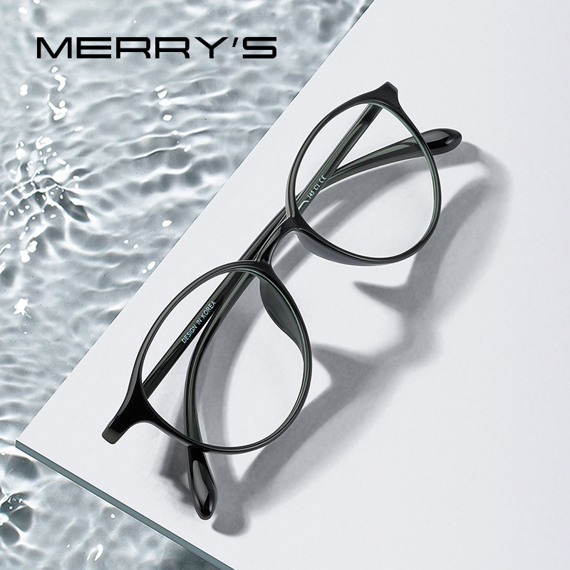 MERRYS DESIGN Classice TR90 Brillengestelle für Männer Frauen Brillen Optik Rahmen Brillengestelle optische Brillen S2422