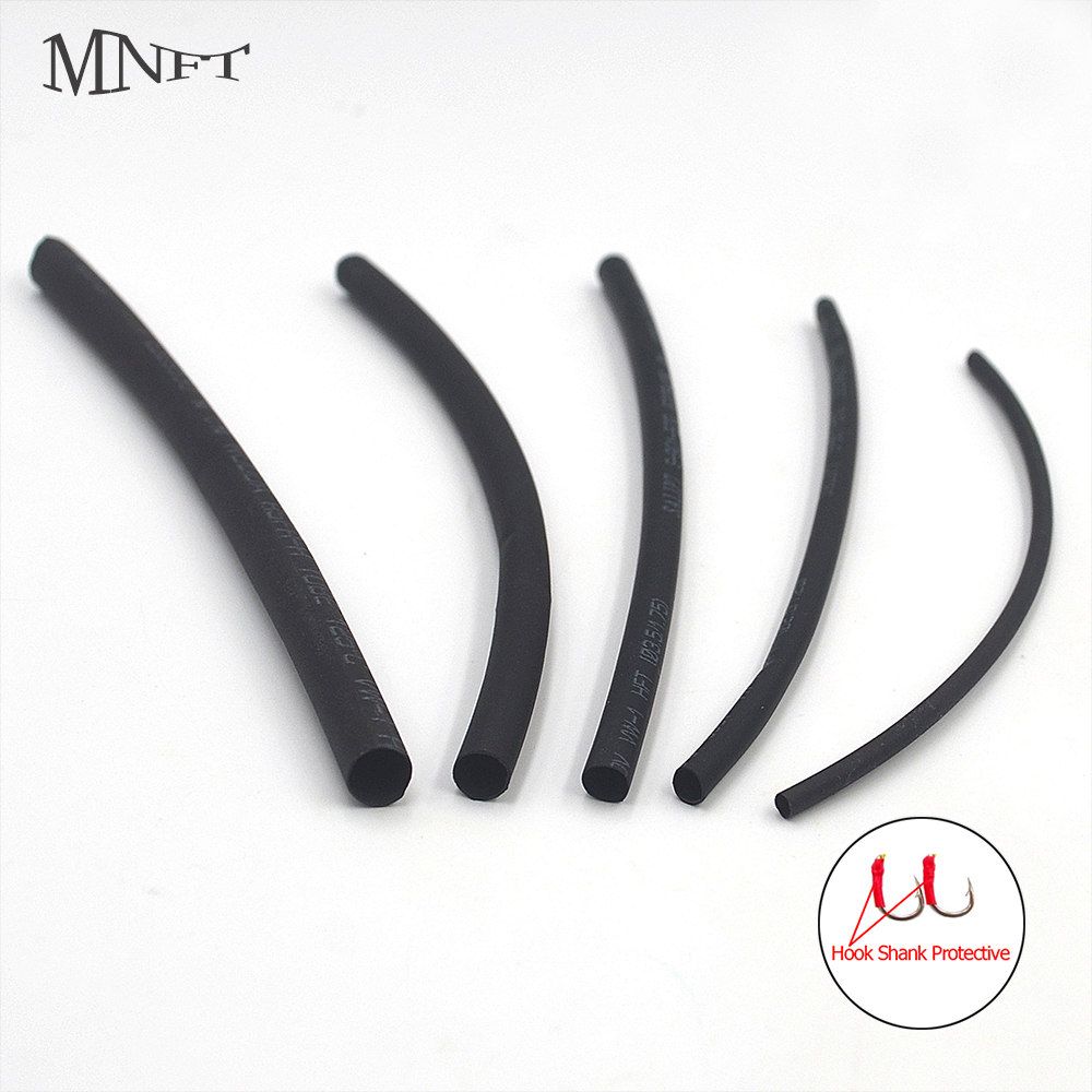 MNFT-Black Heat Shrink Tubing for Carp Fishing Assist, Assist Tubes, diâmetro interno, diâmetro de 1,5mm, 2,5mm, 3,5mm, 4,5mm, 5,5mm, 20pcs