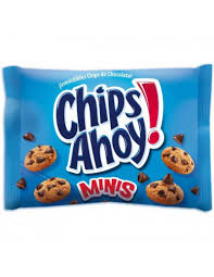 Mini Chip Box AHOY Contém 20 Pacotes de 40 gramas cada, fácil Transporte Cookies com Nugget CHOCOLATE