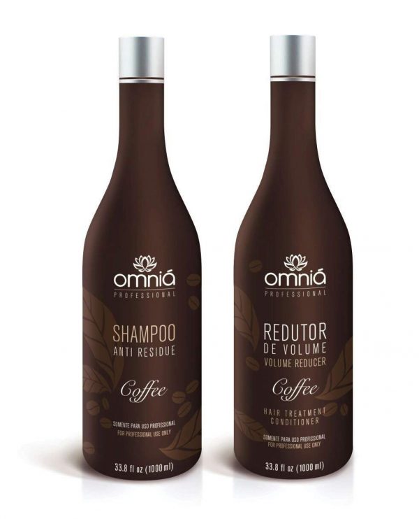 Omniá Coffee Hair Reducer Treatment Kit Formaldehyde Free