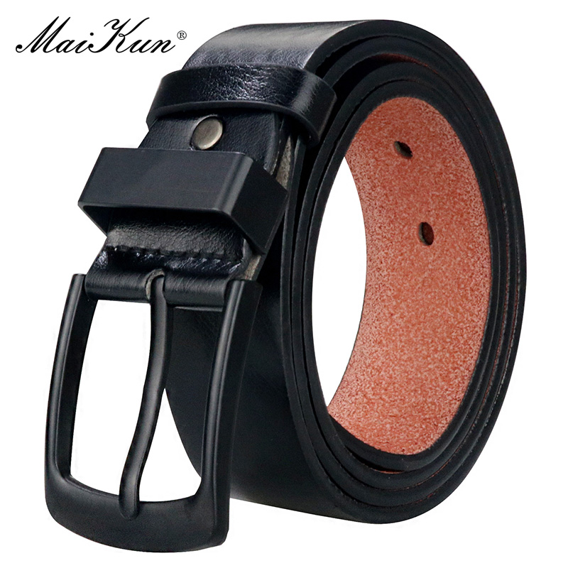 Maikun mode zakelijke riem voor heren casual groot formaat luxe designer PU lederen herenriem