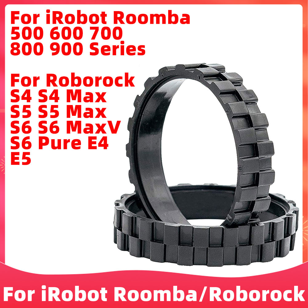 Шины и колеса для роботов-пылесосов iRobot Roomba серий 500, 600, 700, 800, 900 / Roborock S5 Max, S6 MaxV, S6 Pure, E5. Запасные части.