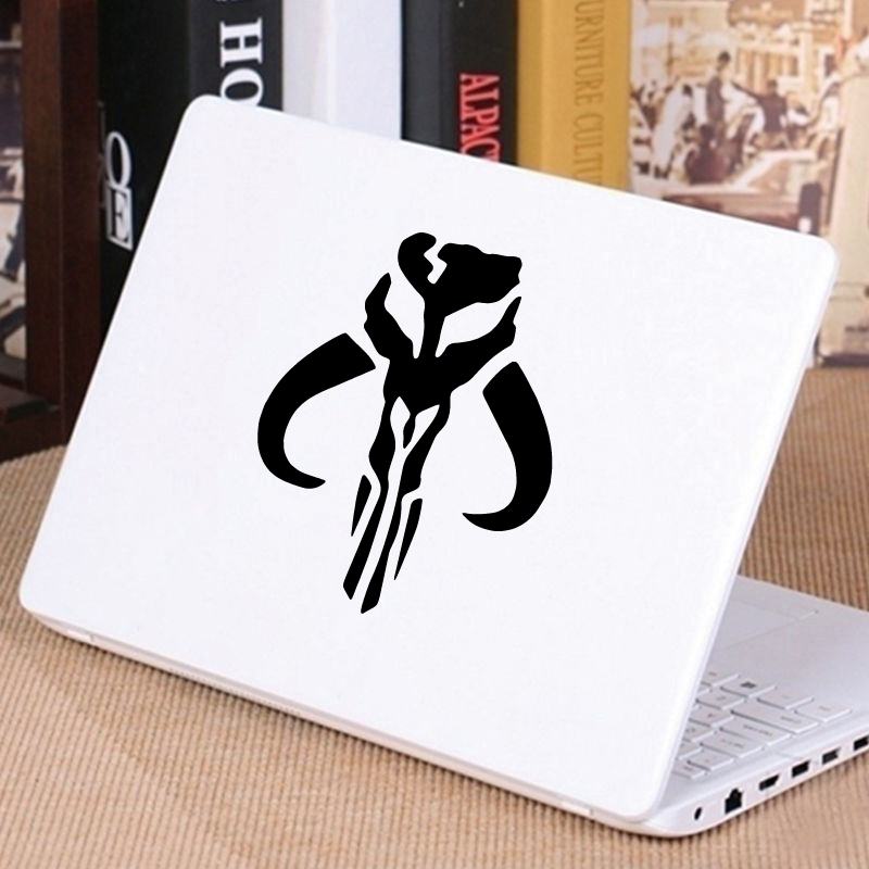 Car Sticker MANDALORIAN Skull Vinyl Decal Automobiles Motorcycles Helmet Laptop Cell Phone Water Bottle Accessories Decals Decor
