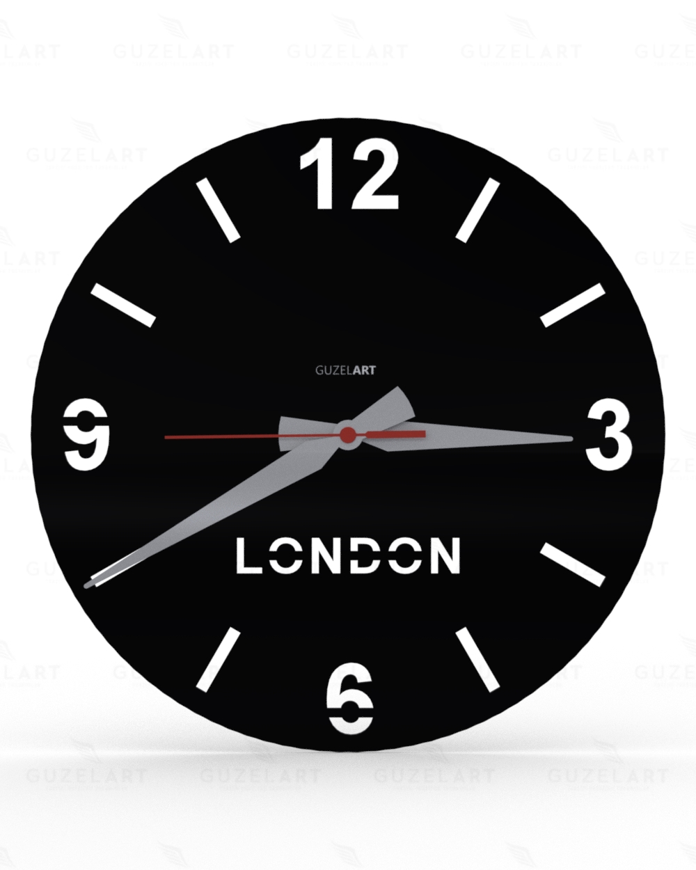 Jam Dinding GuzelArt London, Jam Dinding London, Jam Dinding Bertema London, Jam Dinding Kota London, Jam Dinding Ruang Tamu