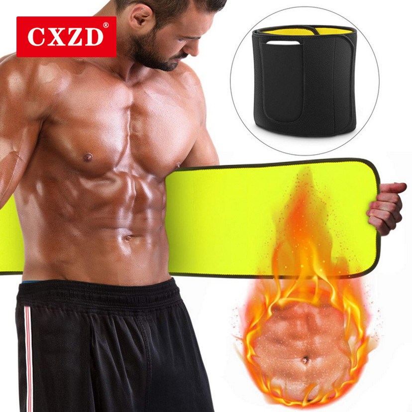 Sauna cintura trainer cinto de emagrecimento dos homens ginásio fitness cincher barriga controle espartilho suor queima gordura feminino corpo shaper perda de peso